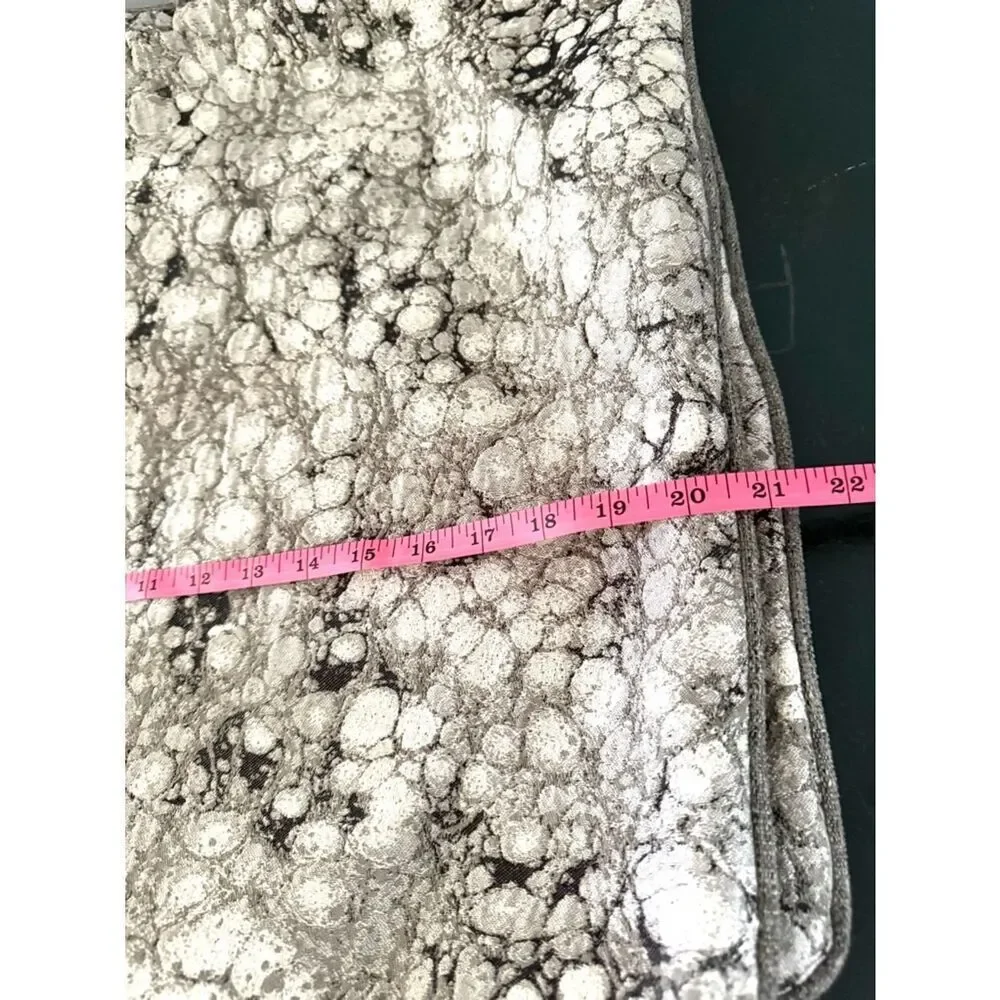 Black and White Marble Throw Pillow Covers Set of 2 Decorative Pillowcases